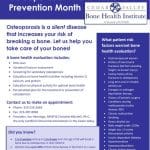 Osteoporosis Awareness